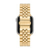 Picture of Michael Kors Gold-Tone Stainless Steel Band for Apple Watch®, 38/40/41mm and 42/44/45mm (Model: MKS8055)