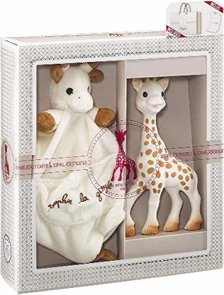 Picture of Vulli Sophie la Girafe Sophiesticated Tenderness Creation Birth Set Medium #1- Plush Lovie & Toy