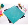 Picture of OLFA 17" x 17" Rotating Cutting Mat (RM-17S) - Self Healing 17x17 Inch Square Rotary Mat with Grid for Quilting, Sewing, Fabric, & Crafts, Rotates 360 Degrees, Use with Rotary Cutters (Green)