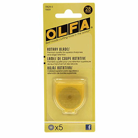 Picture of Olfa Rotary Blade Refill (5 Per Package) - 28mm