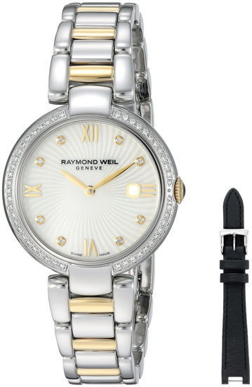 Raymond weil 20mm leather on sale band