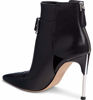 Picture of Alexander McQueen Buckle Pointy Toe Bootie Size 37 Black