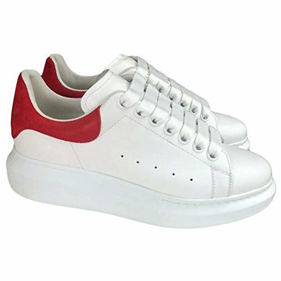 Alexander mcqueen sneakers hot sale white red