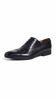 Picture of SALVATORE FERRAGAMO Men's Boston Cap Toe Lace Up Shoes, Black, 10 EE Wide US