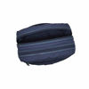 Picture of Prada Men's Navy Tessuto Nylon Saffiano Leather Trim Double Zip Necessaire Dopp Toiletry Bag 2NA030