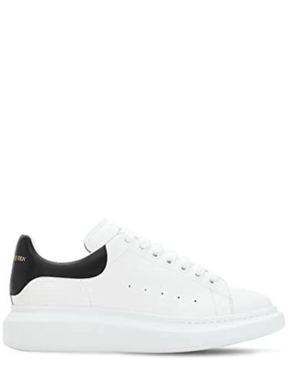 Alexander mcqueen trainers on sale mens black and white