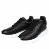 Picture of Alexander McQueen Men's Black Leather Platform Sneakers 505033 1000 (39 EU / 6 US)