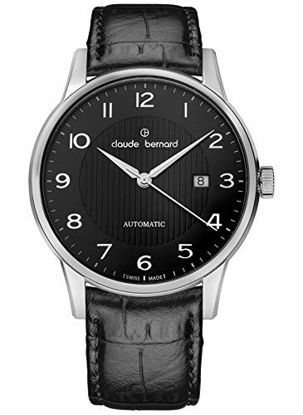 Picture of Claude Bernard Men's 80091 3 NBN Classic Automatic Analog Display Swiss Automatic Black Watch