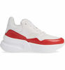 Picture of Alexander McQueen Oversized Lace-Up Sneaker Pelle S.Gomm Joellarry Size 40.5 White/Red