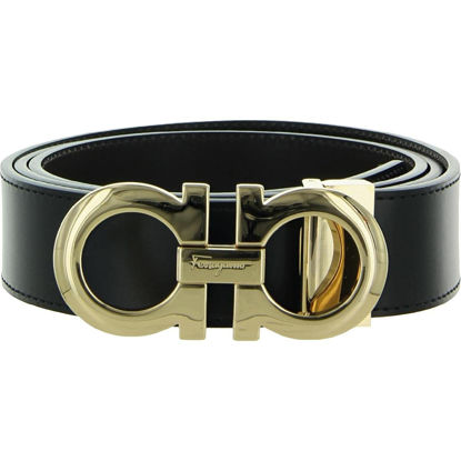 Picture of Ferragamo Reversible and Adjustable Gancini Belt- 105 CM