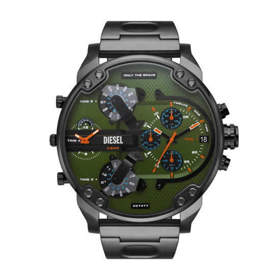 Gunmetal chronograph watch hot sale