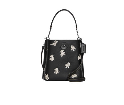 Picture of Mollie Bucket Bag 22 With Happy Dog Print