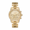 Picture of Michael Kors Women's Ritz Quartz Watch with Stainless Steel Strap, Gold, 20 (Model: MK6937)