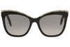 Picture of Sunglasses Alexander McQueen AM 0182 S- 002 BLACK/GREY