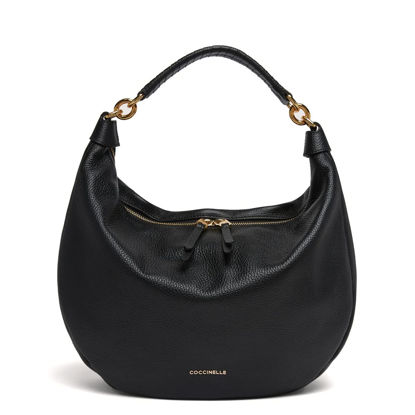 Picture of Coccinelle - Hobo Bag Maelody Medium Noir - L5F130101 - NOIR