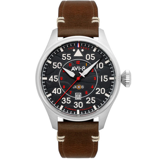 Picture of AVI-8 Hawker Hurricane Clowes Automatic Black Brown