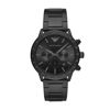 Picture of Emporio Armani Men's Chronograph Black Stainless Steel Watch (Model: AR11242)