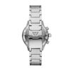 Picture of Emporio Armani Men's Chronograph Stainless Steel Watch (Model: AR11500), Silver/Green Chrono