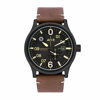 Picture of AVI-8 Men's 'FLYBOY Centenary 1960S' Quartz Stainless Steel and Leather Watch, Color:Brown (Model: AV-4060-03)