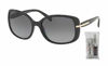 Picture of Prada PR08OS CONCEPTUAL 1AB5W1 57M Black/Grey Gradient Polarized Rectangle Sunglasses For Women+FREE Complimentary Eyewear Care Kit