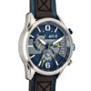 Picture of AVI-8 Men's 'Hawker Harrier II' Quartz Stainless Steel and Leather Aviator Watch, Color:Blue (Model: AV-4056-01)