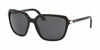 Picture of Prada PR10VS HERITAGE 1AB5Z1 58M Black/Grey Polarized Pillow Sunglasses For Women+FREE Complimentary Eyewear Care Kit