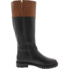 Picture of LAUREN Ralph Lauren Everly Riding Boot Black/Deep Saddle/Tan 6 B (M)