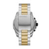 Picture of Diesel Men's 51mm Mega Chief Quartz Stainless Steel Chronograph Watch, Color: Silver/Gold (Model: DZ4581)