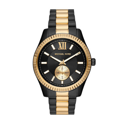 Picture of Michael Kors Watches Men's Lexington Quartz Watch with Stainless Steel Strap, Two-Tone, 22 (Model: MK8948)