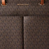 Picture of MICHAEL Michael Kors Bedford Medium Top Zip Pocket Tote Brown/Acorn One Size