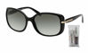 Picture of Prada PR08OS CONCEPTUAL 1AB0A7 57M Black/Grey Gradient Rectangle Sunglasses For Women+ BUNDLE With Designer iWear Complimentary Eyewear Kit