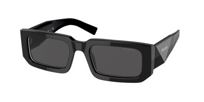 Picture of Prada PRADA SYMBOLE PR 06YS Black/Dark Grey 53/21/145 unisex Sunglasses