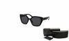 Picture of PR24XS 1AB5Z1 52MM Black / Polar Grey Polarized Rectangle Sunglasses for Women + FREE Complimentary Eyewear Kit