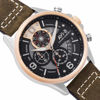 Picture of AVI-8 Men's Hawker Hunter Chronograph Retrograde Edition Grey Genuine Leather Strap Watch 45mm