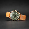 Picture of AVI-8 Spitfire AV-4089-02 Lock Bronze Green Japanese Meca-Quartz Chronograph Watch | Stainless Steel/Tan/Green