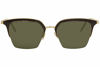 Picture of Alexander McQueen Men's Iconic AM0213SA AM/0213/SA 002 Gold Sunglasses 54mm