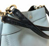 Picture of Coach F57545 Lexy Pebble Leather Shoulder Bag (SV/Cornflower Midnight)