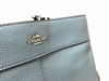 Picture of Coach F57545 Lexy Pebble Leather Shoulder Bag (SV/Cornflower Midnight)