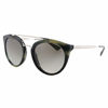 Picture of Prada Women's PR 23SS Sunglasses Striped Grey/Grey Gradient 52mm