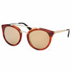 Picture of Prada Women's 0PR 23SS Striped Brown One Size