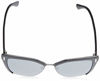 Picture of Prada 0PR 56TS Black/Gunmetal/Grey Mirror Black One Size