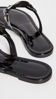 Picture of Tory Burch Women's Miller Thong Sandals, Black, 9 Medium US