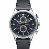 Picture of Men's Hawker Hunter Avon Chronograph Marine Grey with Grey Genuine Leather Strap Watch 45mm - AV-4064-04