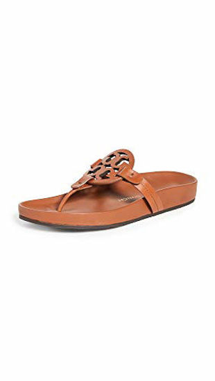 Tan tory 2025 burch flip flops