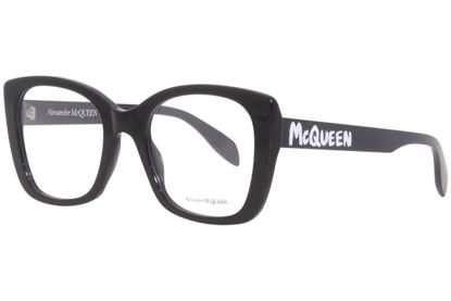 Picture of Alexander McQueen AM0351O Black 52/21/145 women Eyewear Frame