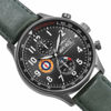 Picture of Avi-8 Men's Hawker Hurricane AV-4011-0D Silver Leather Japanese Chronograph Fashion Watch