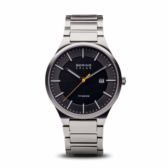 Picture of BERING Men's Quartz Watch with Titanium Strap, Silver, 21 (Model: 15239-779)