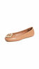 Picture of Tory Burch Women's Minnie Travel Ballet Flats, Royal Tan/Gold, 11 Medium US