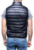 Picture of Emporio Armani EA7 Mens Train Core ID Logo Padded Down Sleeveless Gilet 8NPQ01 - Navy, 3XL