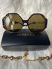 Picture of Versace Woman Sunglasses Havana Frame, Dark Brown Lenses, 59MM